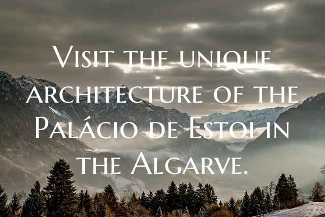 Visit the unique architecture of the Palácio de E...