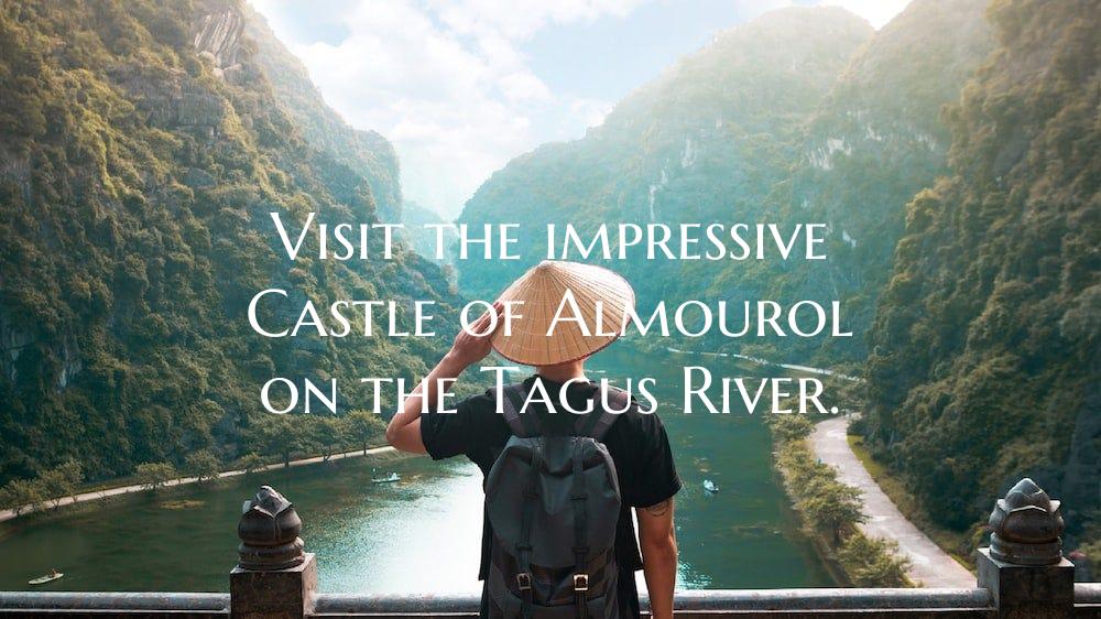 Visit the impressive Castle of Almourol on the Tag...